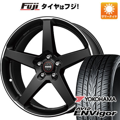 【新品国産5穴114.3車】 夏タイヤ ホイール4本セット 235/50R18 ヨコハマ エイビッド エンビガーS321 モモ ファイブ 18インチ(送料無料) サマータイヤ