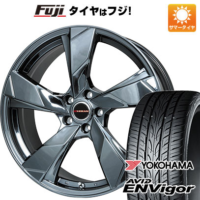 【新品国産5穴114.3車】 夏タイヤ ホイール4本セット 245/35R20 ヨコハマ エイビッド エンビガーS321 プレミックス ヴェランV(BMC) 20インチ(送料無料)