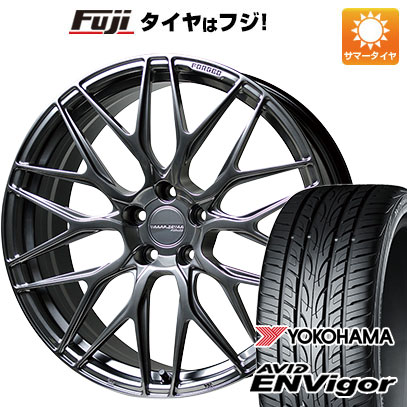 【新品国産車用5穴114.3】 夏タイヤ ホイール4本セット 245/35R20 ヨコハマ エイビッド エンビガーS321 ホットスタッフ トラフィックスターフォージド TSF-01 20インチ(送料無料)