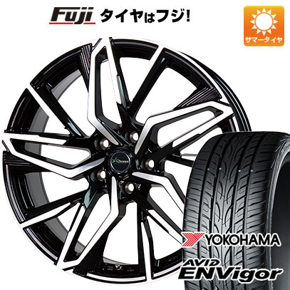 【新品国産5穴114.3車】 夏タイヤ ホイール4本セット 235/40R19 ヨコハマ エイビッド エンビガーS321 ホットスタッフ クロノス CH-112 19インチ(送料無料)