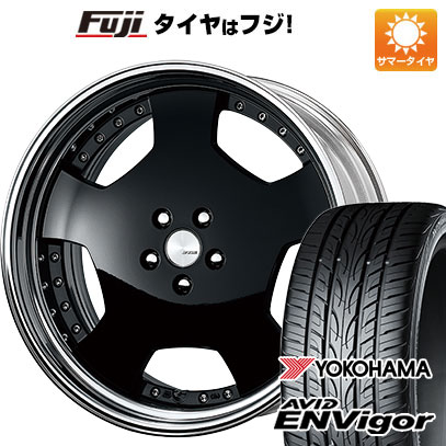 【新品国産車用5穴114.3】 夏タイヤ ホイール4本セット 225/40R19 ヨコハマ エイビッド エンビガーS321 WORK ワーク ランベック LDZ 19インチ(送料無料)