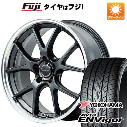 【新品国産5穴114.3車】 夏タイヤ ホイール4本セット 225/45R18 ヨコハマ エイビッド エンビガーS321 MID ヴァーテックワン エグゼ5 Vセレクション 18インチ(送料無料)