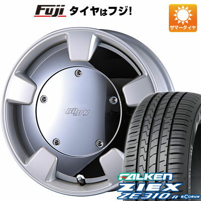 【新品国産4穴100車】 夏タイヤ ホイール4本セット 185/55R15 ファルケン ジークス ZE310R エコラン（限定） クリムソン グーフィー スプリッター 15インチ(送料無料) サマータイヤ