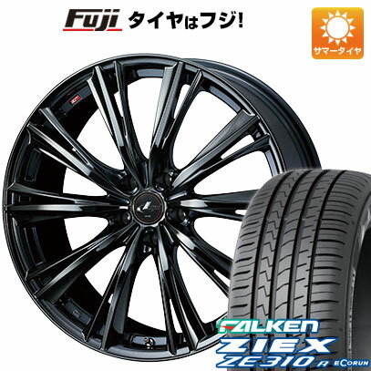 【新品国産車用5穴114.3】 夏タイヤ ホイール4本セット 225/45R18 ファルケン ジークス ZE310R エコラン(限定) WEDS ウェッズ レオニス WX 18インチ(送料無料)