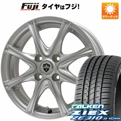 【新品国産5穴114.3車】 夏タイヤ ホイール4本セット 195/65R15 ファルケン ジークス ZE310R エコラン（限定） ブランドル ER16 15インチ(送料無料) サマータイヤ