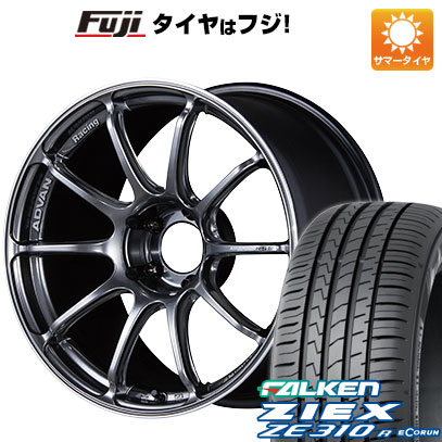 【新品国産車用5穴114.3】 夏タイヤ ホイール4本セット 225/40R18 ファルケン ジークス ZE310R エコラン(限定) ヨコハマ アドバンレーシング RSIII 18インチ(送料無料)