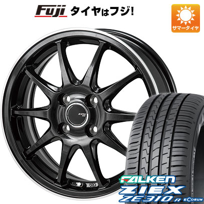 【新品国産4穴100車】 夏タイヤ ホイール4本セット 175/65R15 ファルケン ジークス ZE310R エコラン（限定） モンツァ JPスタイル R10 15インチ(送料無料)