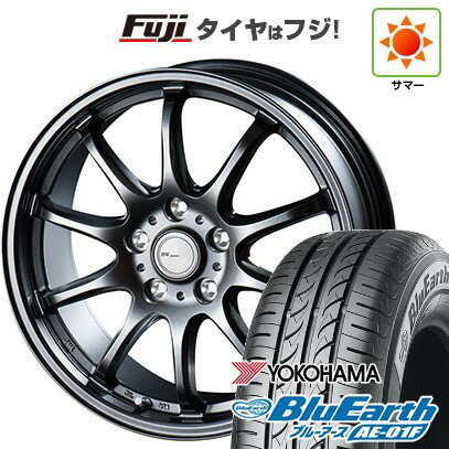 【新品国産車用5穴100】 夏タイヤ ホイール4本セット 205/55R16 ヨコハマ ブルーアース AE-01F ビッグウエイ BWスポーツ ZT10 16インチ(送料無料)