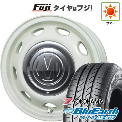 【新品 軽自動車】ソリオ 夏タイヤ ホイール4本セット 165/70R14 ヨコハマ ブルーアース AE-01F クリムソン ディーン ミニ 14インチ(送料無料) サマータイヤ