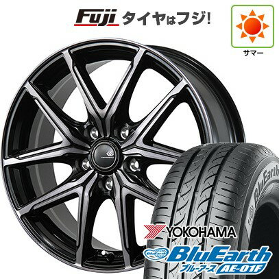【新品国産車用5穴114.3】 夏タイヤ ホイール4本セット 205/55R16 ヨコハマ ブルーアース AE-01F トピー セレブロ FT05 16インチ(送料無料)