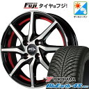 【パンク保証付き】【新品 軽自動車】N-BOX タント スペーシア オールシーズンタイヤ ホイール4本セット 155/65R14 ヨコハマ ブルーアース 4S AW21 オールシーズン MID WHEELS RX810 14インチ(送料無料)
