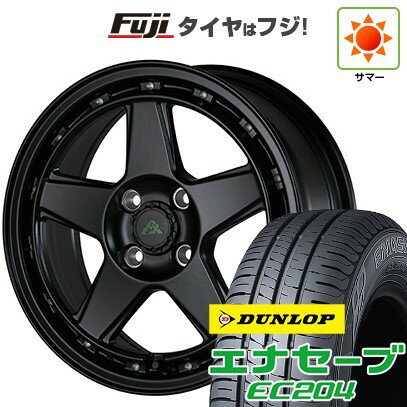 【新品 軽自動車】ハスラー デリカミニ(4WD) 夏タイヤ ホイール4本セット 165/60R15 ダンロップ エナセーブ EC204 アルジェノン フェニーチェ クロスXC5 15インチ(送料無料) サマータイヤ