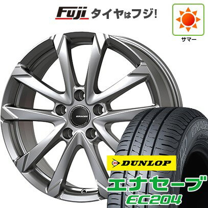 【新品国産車用5穴114.3】 夏タイヤ ホイール4本セット 225/45R18 ダンロップ エナセーブ EC204 コーセイ クレイシズ GC36F 18インチ(送料無料)