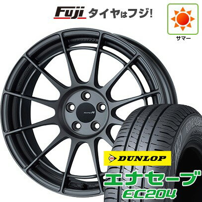 【新品国産車用5穴114.3】 夏タイヤ ホイール4本セット 225/50R18 ダンロップ エナセーブ EC204 ENKEI エンケイ NT03 RR 18インチ(送料無料)