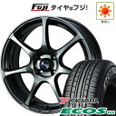 2025年製 日本製 【新品 軽自動車】N-BOX タント スペーシア 夏タイヤ ホイール4本セット 165/55R15 ヨコハマ エコス ES31 WEDS ウェッズスポーツ SA-75R 15インチ(送料無料)