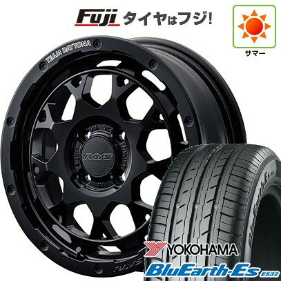 【新品 軽自動車】エブリイワゴン 夏タイヤ ホイール4本セット 165/50R15 ヨコハマ ブルーアース ES32 RAYS レイズ デイトナ M9+ 15インチ(送料無料)