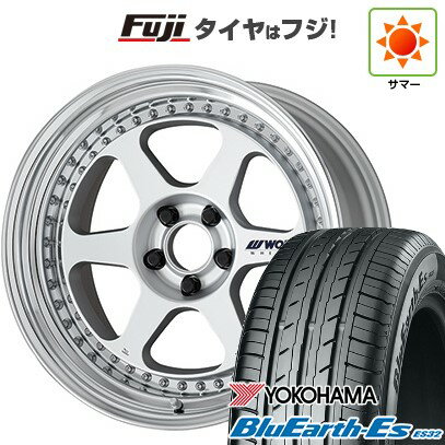 【新品国産車用5穴114.3】 夏タイヤ ホイール4本セット 225/50R18 ヨコハマ ブルーアース ES32 WORK ワーク マイスター L1 3P 18インチ(送料無料)