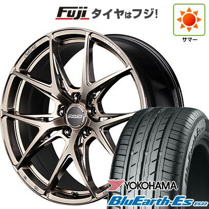 【新品国産車用5穴100】 夏タイヤ ホイール4本セット 215/40R18 ヨコハマ ブルーアース ES32 RAYS レイズ ベルサス クラフトコレクション VV21S (XIJ) 18インチ(送料無料)