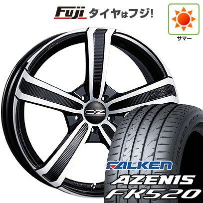 【新品国産車用5穴114.3】 夏タイヤ ホイール4本セット 245/45R20 ファルケン アゼニス FK520L OZ モンテカルロHLT【限定】 20インチ(送料無料)