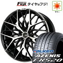 【新品国産5穴114.3車】 夏タイヤ ホイール4本セット 245/45R20 ファルケン アゼニス FK520L クライメイト SUW アリアM5 20インチ(送料無料) サマータイヤ(2)
