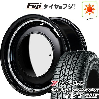 【新品 軽自動車】ハスラー デリカミニ(4WD) 夏タイヤ ホイール4本セット 165/60R15 ヨコハマ ジオランダー A/T G015 RBL MID WHEELS ガルシア シスコ ムーン 15インチ(送料無料) サマータイヤ