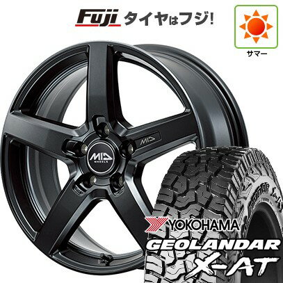 【新品国産5穴114.3車】 夏タイヤ ホイール4本セット 225/65R17 ヨコハマ ジオランダー X-AT G016 OWL ..