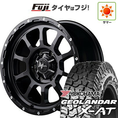 【新品】ハイエース200系 夏タイヤ ホイール4本セット 195/80R15 107/105N ヨコハマ ジオランダー X-AT G016 OWL MID WHEELS NITRO POWER M10 パーシング 15インチ(送料無料)