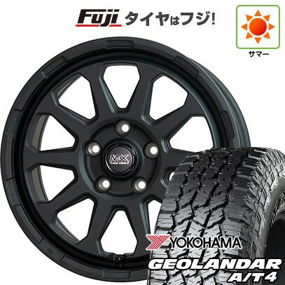 【新品国産車用5穴114.3】 夏タイヤ ホイール4本セット 245/70R16 ヨコハマ ジオランダー A/T4 G018 RBL ホットスタッフ マッドクロス レンジャー 16インチ(送料無料)