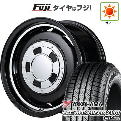 【新品 軽自動車】ハスラー デリカミニ(4WD) 夏タイヤ ホイール4本セット 165/60R15 ヨコハマ ジオランダー CV G058 MID WHEELS ガルシア シスコ 15インチ(送料無料) サマータイヤ