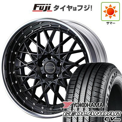 【新品国産車用5穴114.3】 夏タイヤ ホイール4本セット 235/55R20 ヨコハマ ジオランダー CV G058 WEDS ウェッズ マーベリック 1613M 20インチ(送料無料)