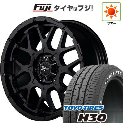 【新品】キャラバン 夏タイヤ ホイール4本セット 215/65R16 109/107R トーヨー H30 MID WHEELS NITRO POWER M28 バレット 16インチ(送料無料)