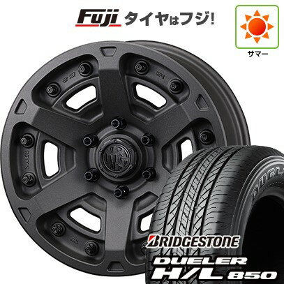 【新品国産車用5穴114.3】 夏タイヤ ホイール4本セット 215/70R16 ブリヂストン デューラー H/L850 クリムソン マーテルギア(MG) アーマーFF 16インチ(送料無料)