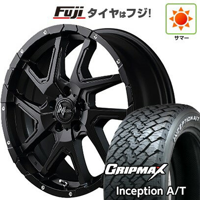【新品国産5穴114.3車】 夏タイヤ ホイール4本セット 215/65R16 グリップマックス インセプション A/T RWL(限定) MID WHEELS NITRO POWER デリンジャー 16インチ(送料無料) サマータイヤ
