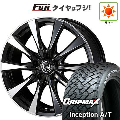 【新品国産5穴114.3車】 夏タイヤ ホイール4本セット 215/65R16 グリップマックス インセプション A/T RWL(限定) WEDS ウェッズ ライツレー DI 16インチ(送料無料) サマータイヤ