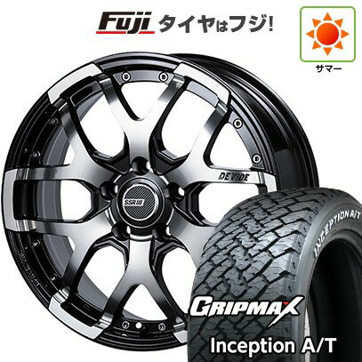 【新品国産車用5穴114.3】 夏タイヤ ホイール4本セット 235/70R16 グリップマックス インセプション A/T RWL(限定) SSR ディバイド ZS 16インチ(送料無料)