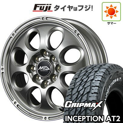 【新品】プロボックス/サクシード(160系) 夏タイヤ ホイール4本セット 185R14C 102/100Q グリップマックス インセプション A/TII RWL(限定) MID WHEELS ガイア ブリッグ バネット プロボックス専用 14インチ(送料無料)