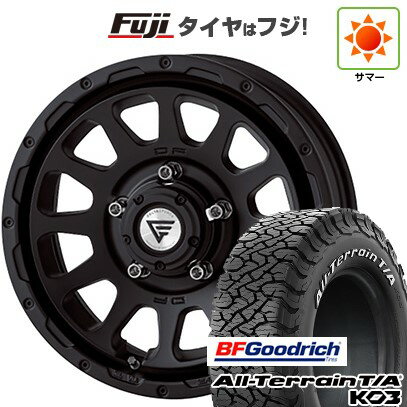 【新品】ジムニーシエラ/ジムニーノマド 夏タイヤ ホイール4本セット 225/70R16 BFグッドリッチ オールテレーンT/A KO3 RWL デルタフォース オーバル 6J 16インチ(送料無料)