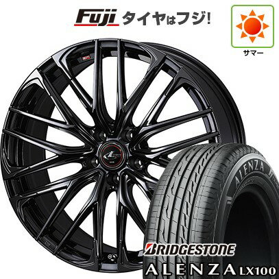【新品国産車用5穴114.3】 夏タイヤ ホイール4本セット 255/45R20 ブリヂストン アレンザ LX100 WEDS ウェッズ レオニス SK 20インチ(送料無料)