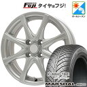 【新品 軽自動車】 オールシーズンタイヤ ホイール4本セット 145/80R13 クムホ マーシャル MH22 オールシーズン(限定) エルベ エステローザ F...