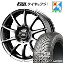 【新品 軽自動車】 オールシーズンタイヤ ホイール4本セット 145/80R13 クムホ マーシャル MH22 オールシーズン(限定) MID WHEELS ス...