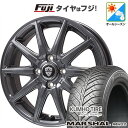 【新品 軽自動車】N-BOX タント スペーシア オールシーズンタイヤ ホイール4本セット 155/65R14 クムホ マーシャル MH22 オールシーズン(限...