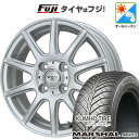 【新品 軽自動車】N-BOX タント スペーシア オールシーズンタイヤ ホイール4本セット 155/65R14 クムホ マーシャル MH22 オールシーズン(限...