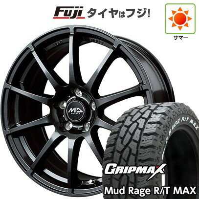 【新品国産5穴114.3車】 夏タイヤ ホイール4本セット 215/65R16 グリップマックス マッドレイジR/T MAX RWL(限定) MID WHEELS スタッグ ストロングガンメタ 16インチ(送料無料) サマータイヤ