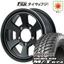【新品】ジムニー 夏タイヤ ホイール4本セット 185/85R16 ブリヂストン デューラー M/T674 MID WHEELS ガルシア ダラス6 16インチ(送料無料) サマータイヤ(2)