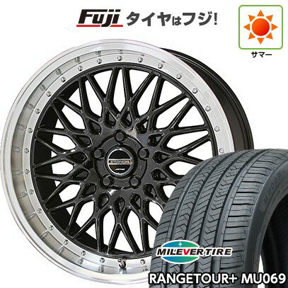 【新品国産車用5穴114.3】 夏タイヤ ホイール4本セット 235/40R19 ミレバー レンジツアープラスMU069(限定) 共豊 シュタイナー FTX 19インチ(送料無料)