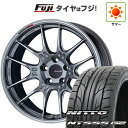 【パンク保証付き】【新品国産5穴100車】 夏タイヤ ホイール4本セット 215/40R18 ニットー NT555 G2 ENKEI エンケイ GTC02 18インチ(送料無料) サマータイヤ(2)