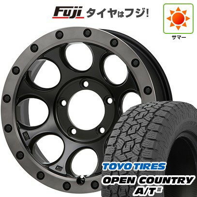 【新品】ジムニー 夏タイヤ ホイール4本セット 175/80R16 トーヨー オープンカントリー A/T III RBL MLJ エクストリームJ XJ03 16インチ(送料無料)