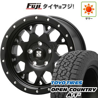 【新品国産車用5穴114.3】 夏タイヤ ホイール4本セット 215/70R16 トーヨー オープンカントリー A/T III RBL MLJ エクストリームJ XJ04 16インチ(送料無料)