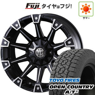 【新品国産車用5穴114.3】 夏タイヤ ホイール4本セット 215/70R16 トーヨー オープンカントリー A/T III RBL クリムソン マーテルギア(MG) モンスター 16インチ(送料無料)