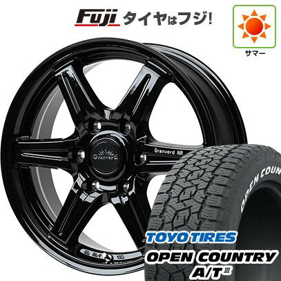 【新品】ハイエース200系 夏タイヤ ホイール4本セット 215/60R17 109/107R トーヨー オープンカントリー A/T III RWL/RBL TWS グランヴァード NR 17インチ(送料無料)